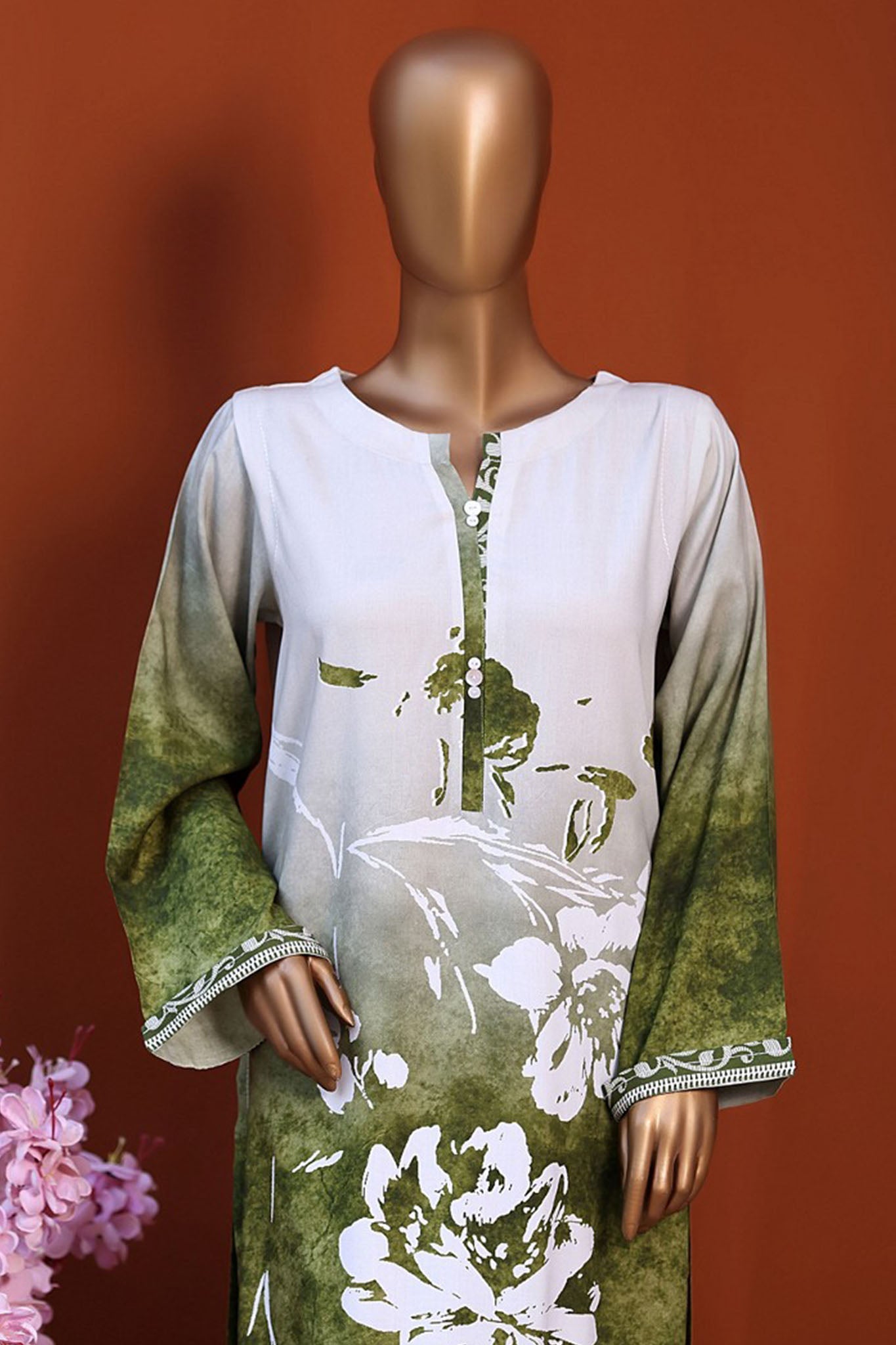 Florence By HZ Stitched 2 Piece Printed Linen Vol-01 Collection'2025-LNP-2P-2503