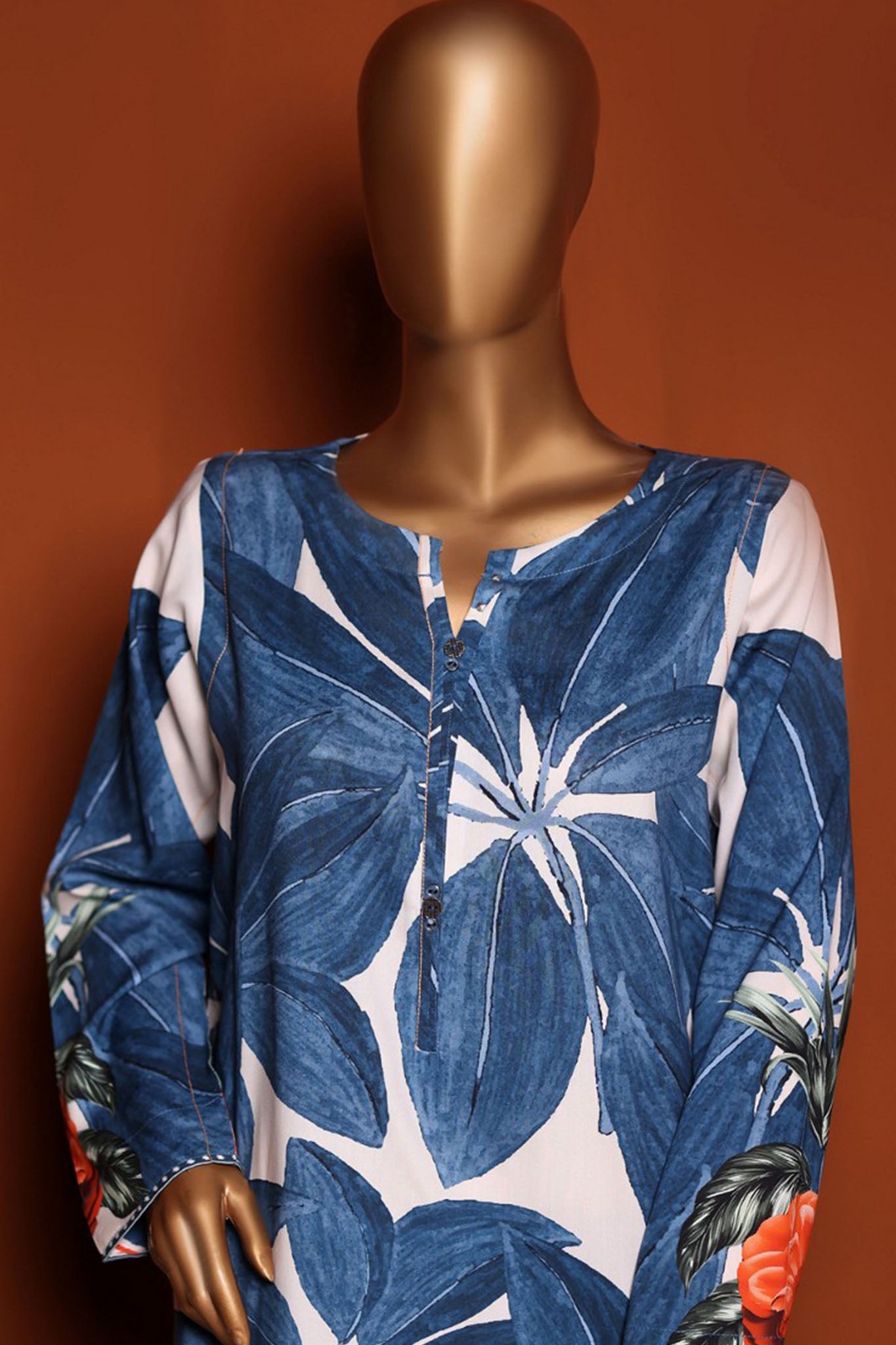 Florence By HZ Stitched 2 Piece Printed Linen Vol-01 Collection'2025-LNP-2P-2504