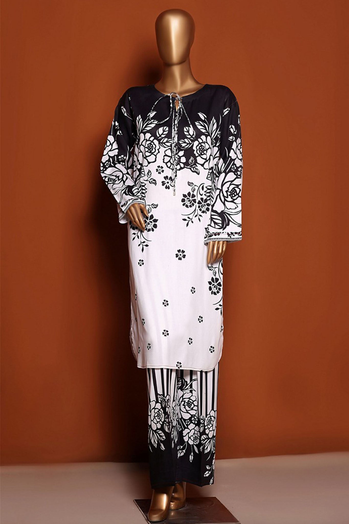 Florence By HZ Stitched 2 Piece Printed Linen Vol-01 Suit-LNP-2P-2505