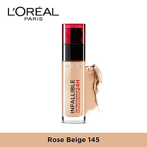Loreal Infallible Liq Fdt 24h Rose Beige 145.