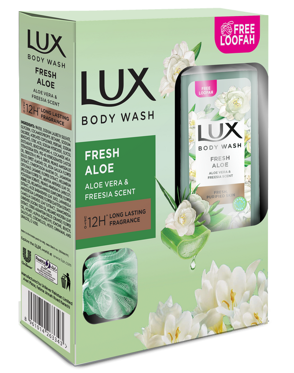 Lux Body Wash Fresh Aloe - 250Ml