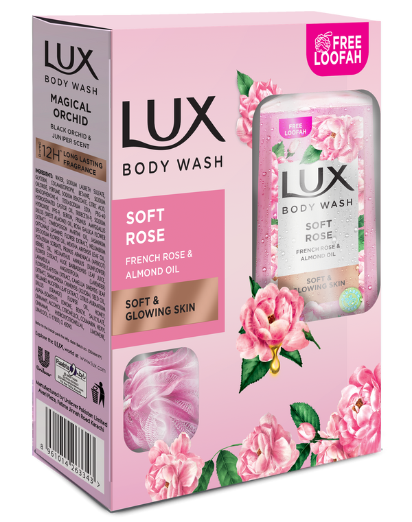 Lux Body Wash Soft Rose - 250Ml