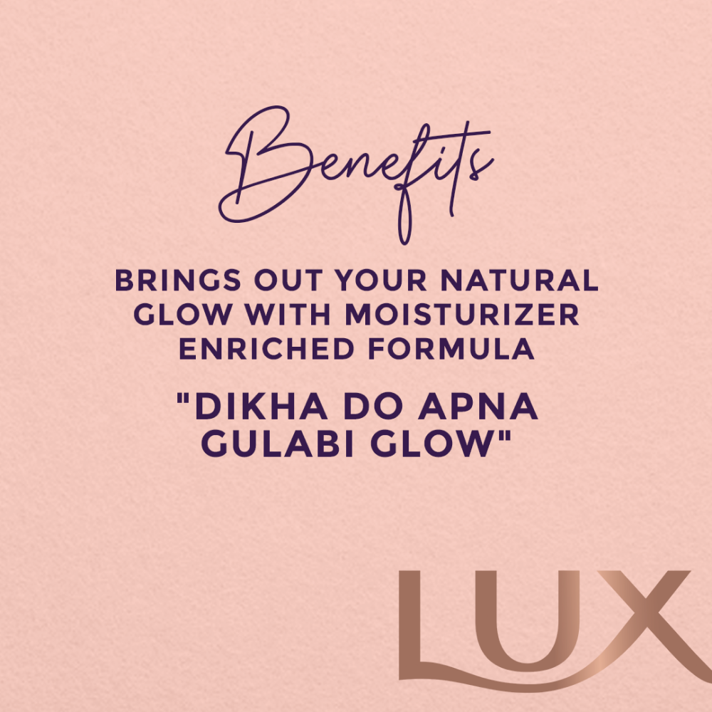 Lux - Rose Glow Soap Bar Pink - 100g
