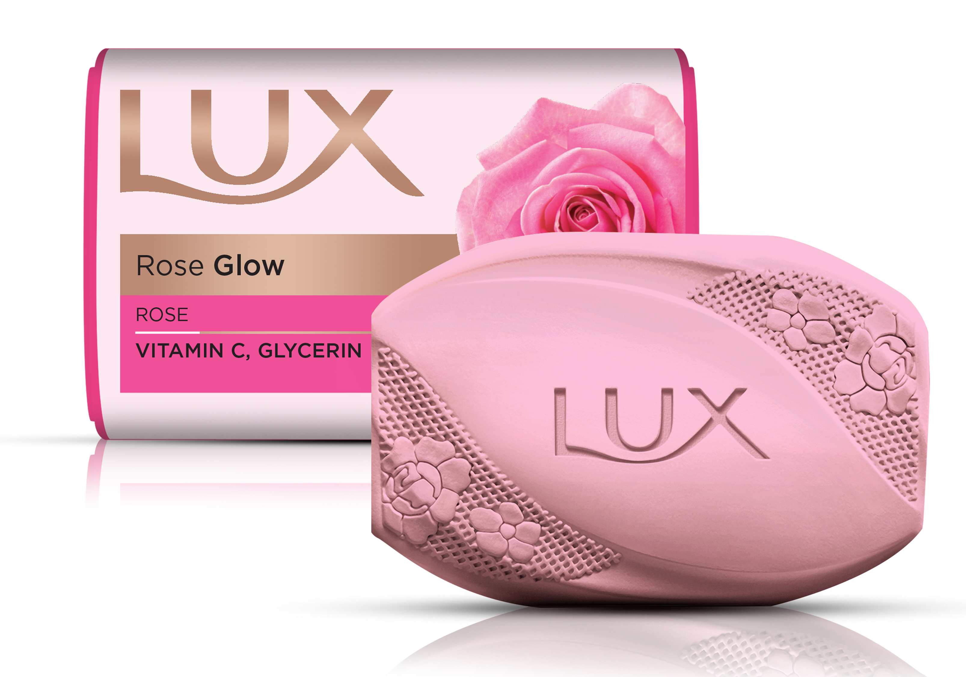 Lux - Rose Glow Soap Bar Pink - 100g