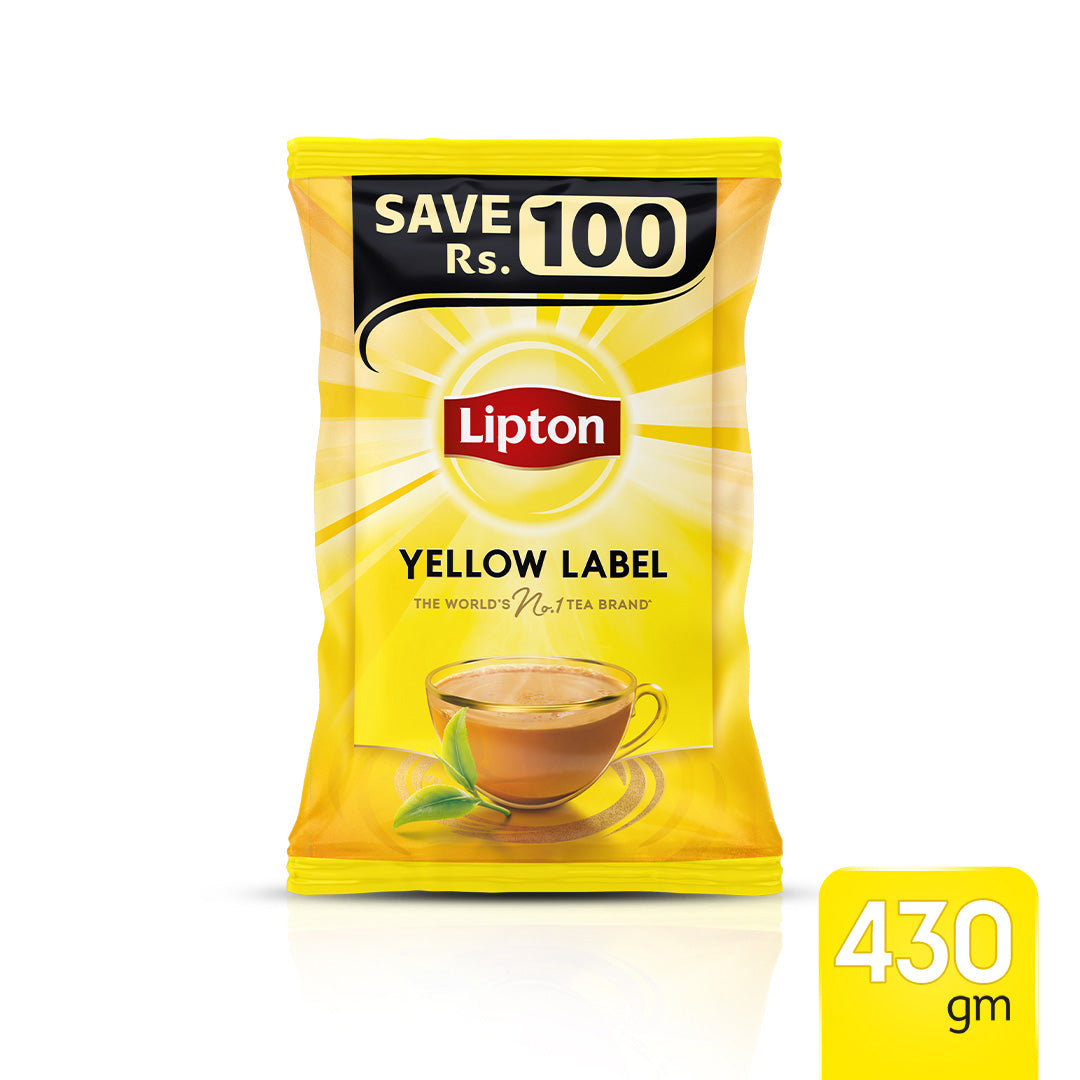 Lipton Yellow Label Tea Rs. 50 Off 430g
