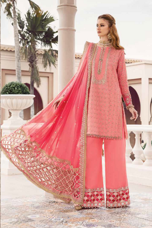 Maria B. Unstitched Sateen