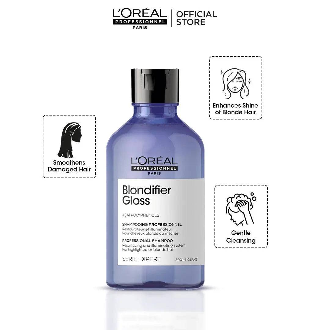 L'Oreal Professional - Serie Expert Blondifier Shampoo 300 ML - For Highlighted & Bleached Hair - My Store