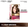 L'Oreal Paris Excellence Creme - 5 Light Brown Hair Color