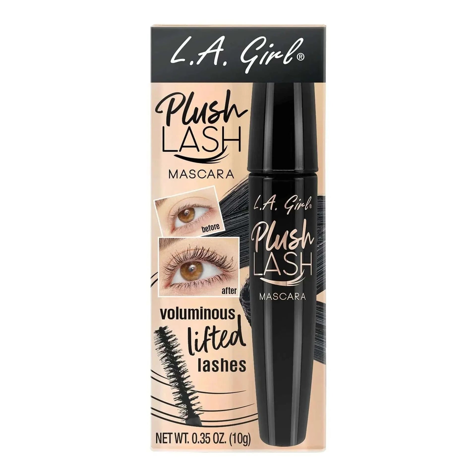 La Girl- Plush Mascara Blackest Black - My Store