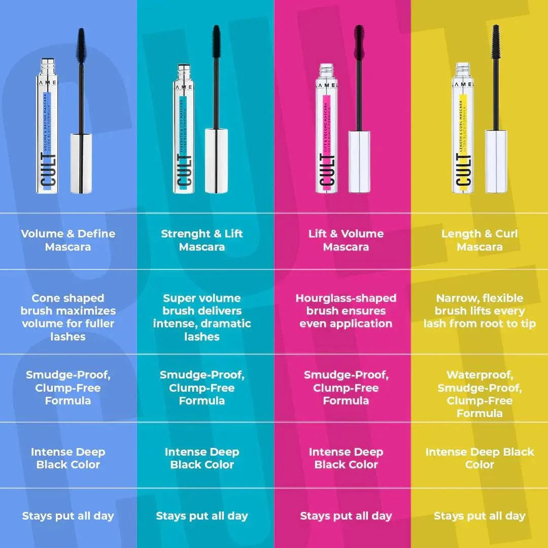 Lamel - Cult Strength & Lift Mascara №403 Black - My Store