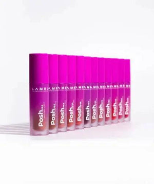 Lamel - Posh Matte Liquid Lip Stain №404 Blush Pink - My Store