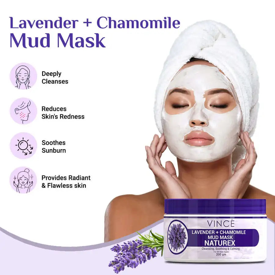 Vince - Lavender + Chamomile Mud Mask