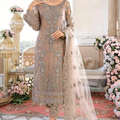 Meeral Unstitched 3 Piece Luxury Formals Pret Collection'2025-Meeral - Mahjabeen - MB-04 - Meeral Luxe