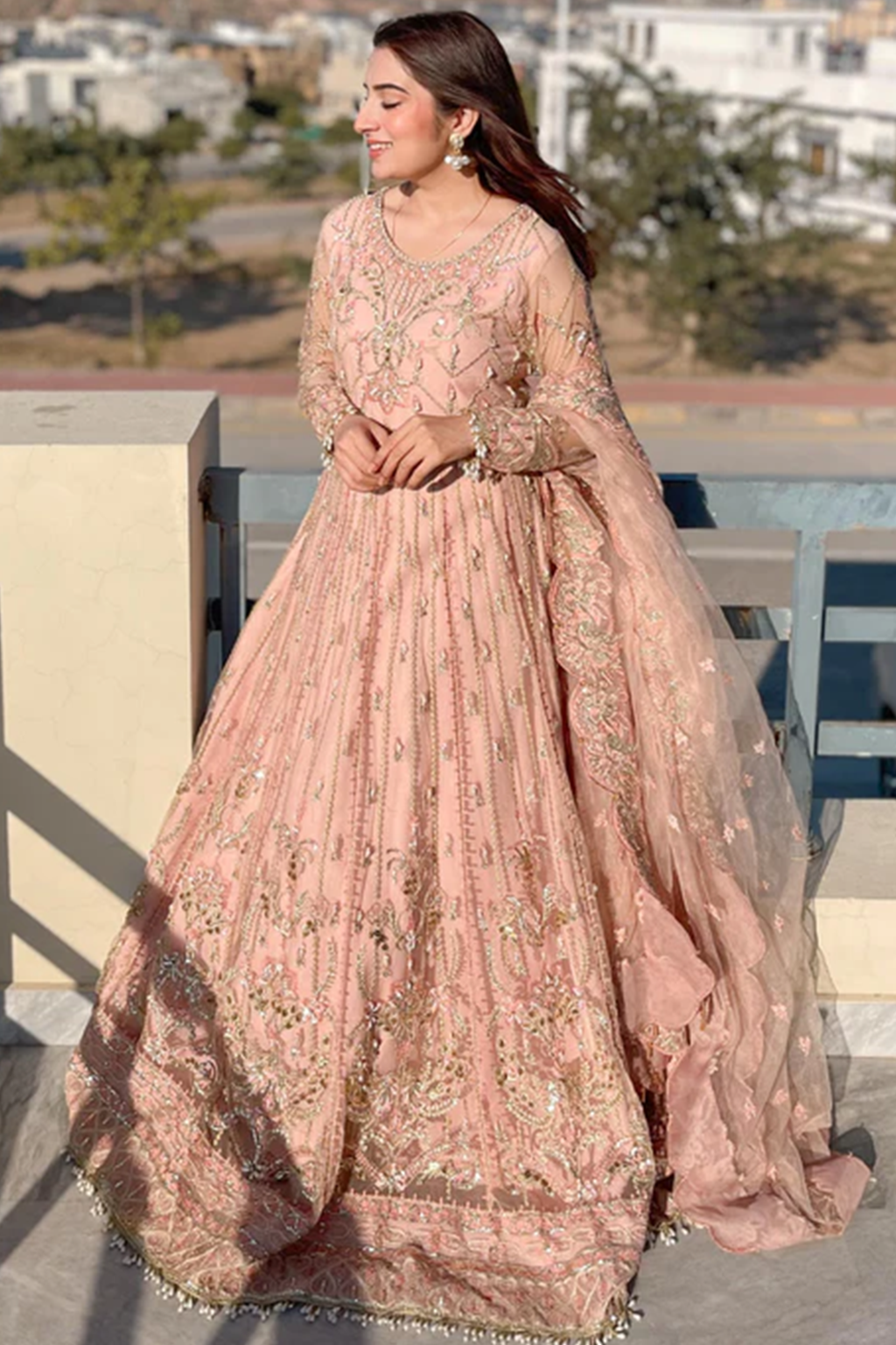 Meeral Unstitched 3 Piece Luxury Formals Pret Collection'2025-Meeral - ML-LUX22V2-5 Dilara - Meeral Luxe