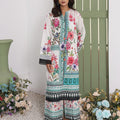Whimsical Garden By Ahlam Stitched Summer Co-Ords Suit-Floral Charm