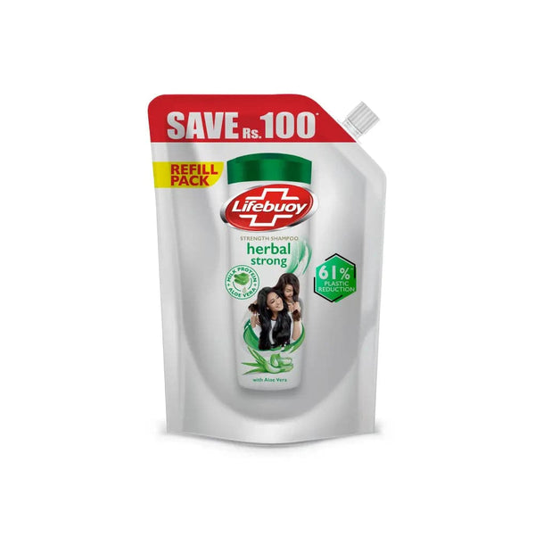 Lifebuoy Herbal Shampoo Refill Pouch - 360ML - My Store