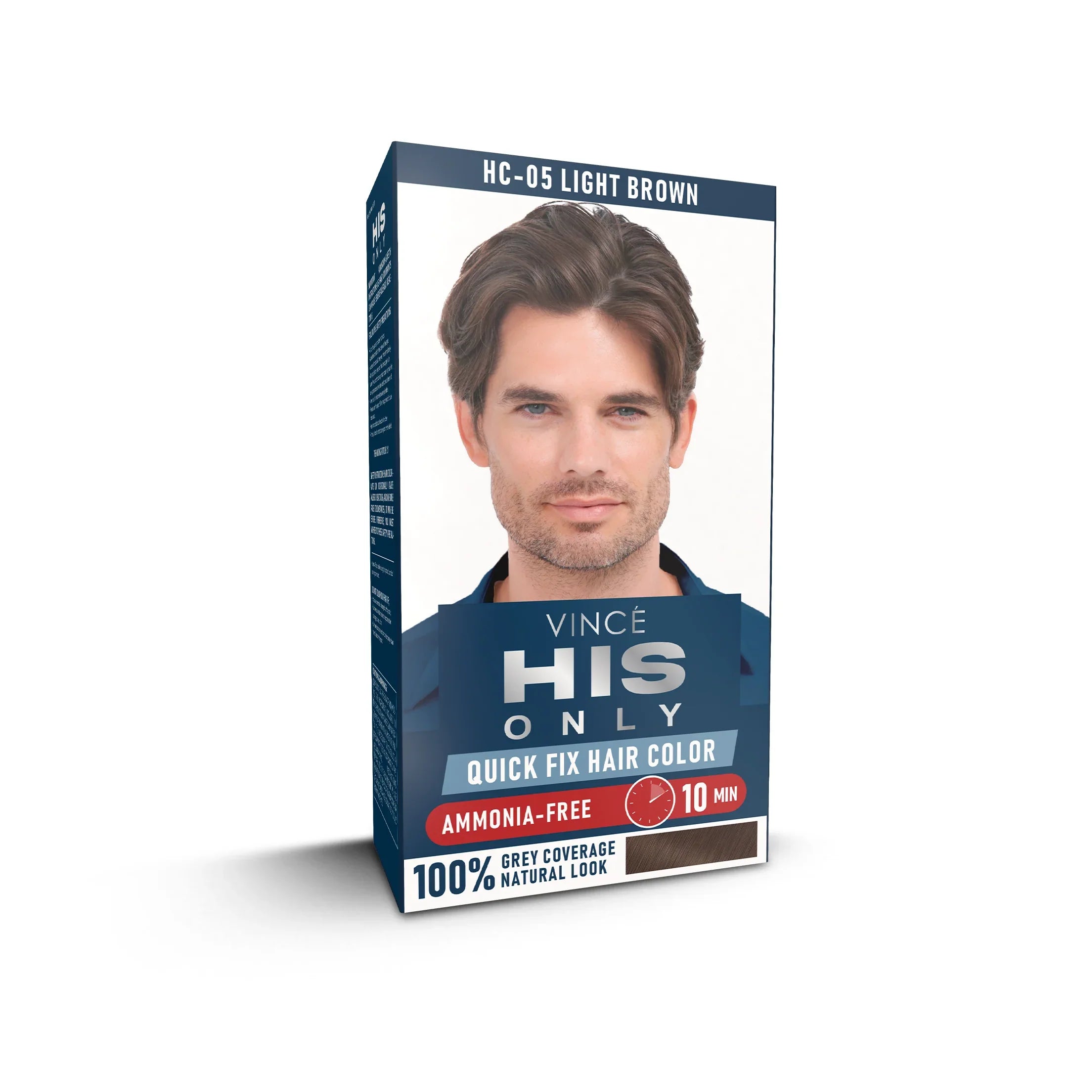 Vince - Light Brown Men Hair Color - His Only (HC-05)