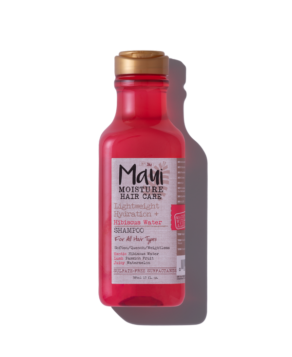Maui Moisture Shampoo Lightweight+Hydration+Hibiscus Water 13Oz/385ML