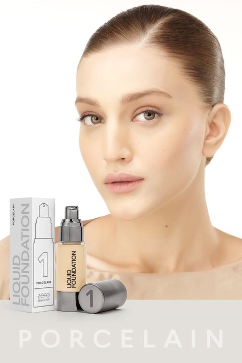 Zero Makeup Liquid Foundation - Procelain 30Ml