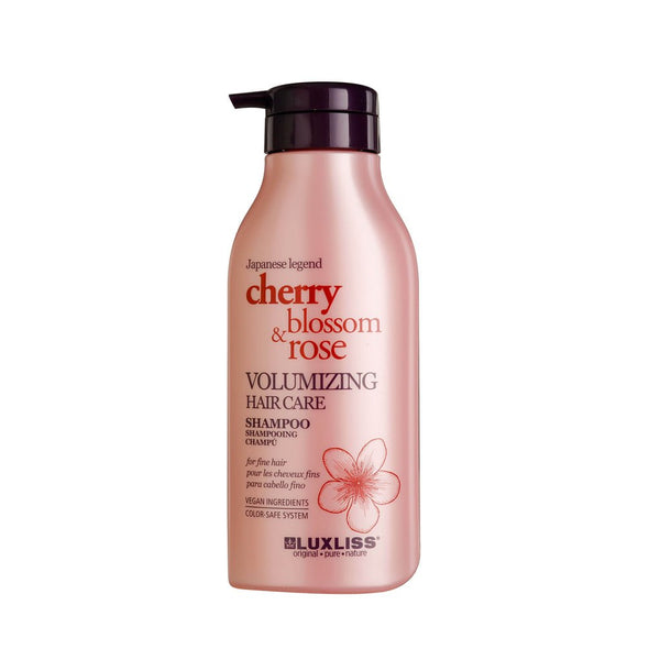 Luxliss Cherry Blossom & Rose Volumizing Hair Care Shampoo 500Ml