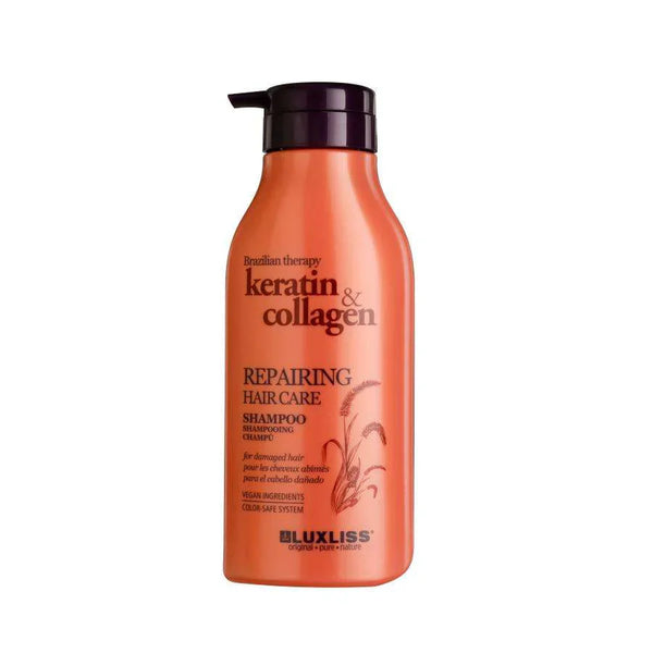 Luxliss Keratin Collagen Repairing Hair Care Shampoo 500Ml
