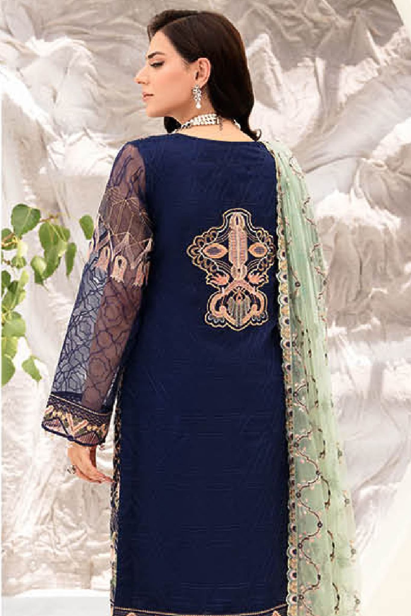 Minhal by Ramsha Unstitched 3 Piece Formal Vol-09 Collection'2023-M-902