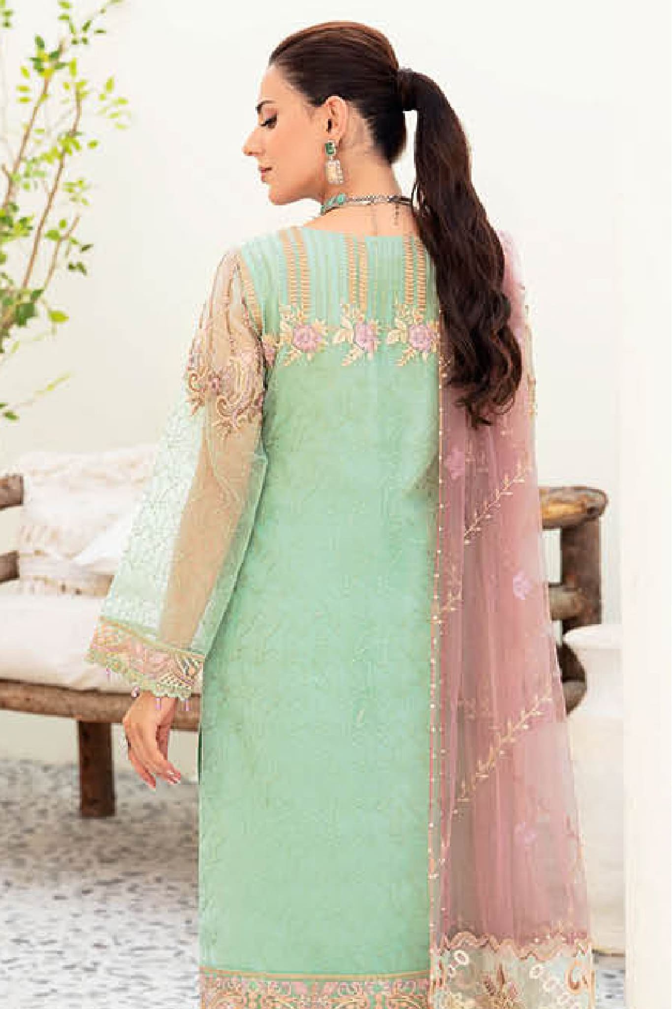 Minhal by Ramsha Unstitched 3 Piece Formal Vol-09 Collection'2023-M-905