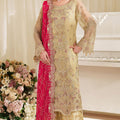 Noore By Imrozia Serene Unstitched 3 Piece Luxury Chiffon Collection'2025-M-95-Dhalia