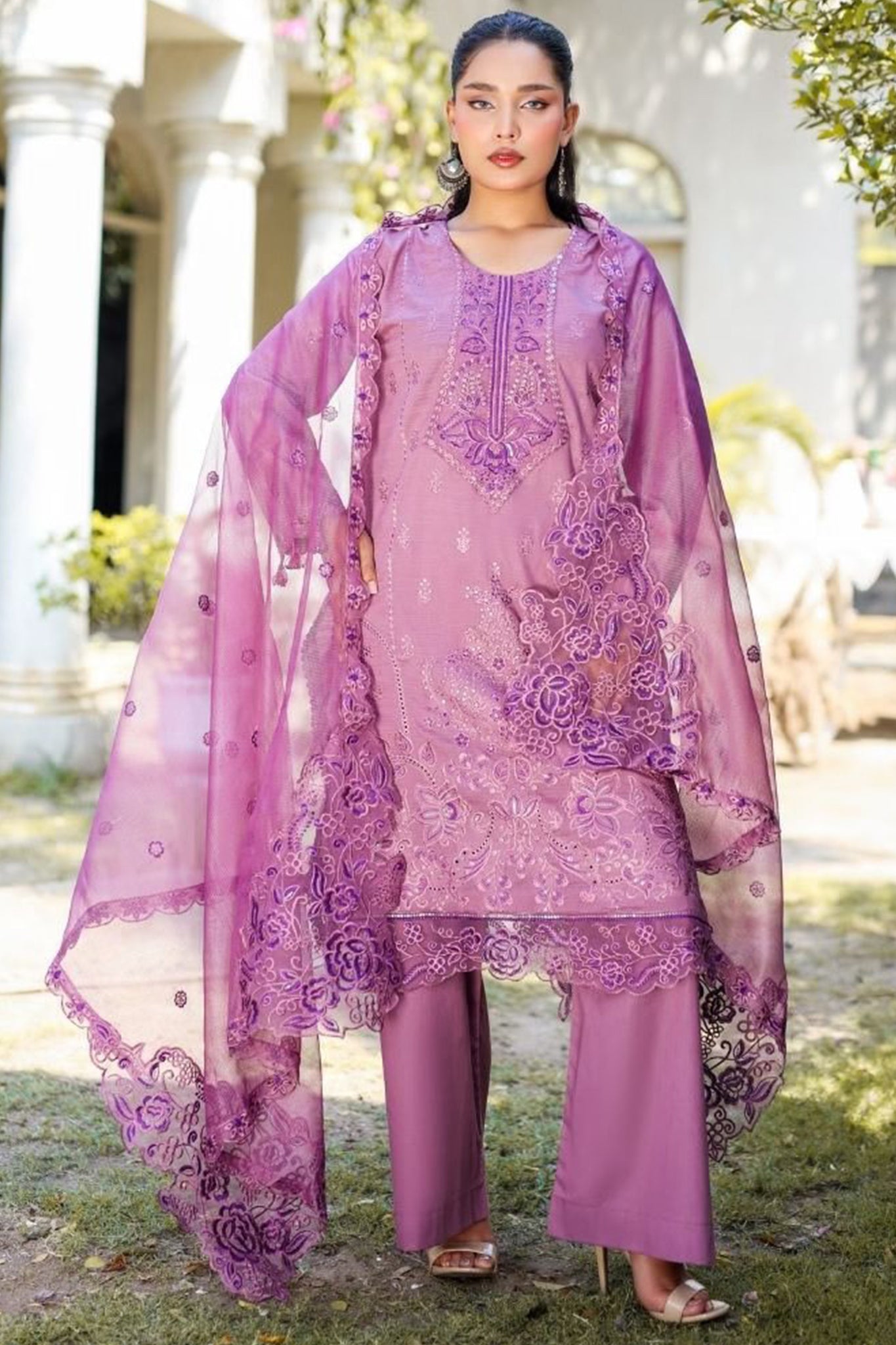 Minahil Unstitched 3 Piece Collection'2025-MC-L-0231