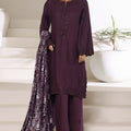 Sada Bahar Stitched 3 Piece Luxury Khaddar Karandi With Palachi Shawl Suit-MEK-251-Falsa