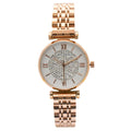 Mini Focus Rose Gold Stainless Steel Rose Gold Dial Quartz Watch for Ladies - MF0334L-03