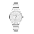 Michael Fellini Silver Stainless Steel Silver Dial Quartz Watch for Ladies - MF1140-1