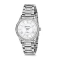 Michael Fellini Silver Stainless Steel Silver Dial Quartz Watch for Ladies - MF2150-1