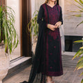Asim Jofa Mahru, Noorie & Meerub Ajsm-48 Embroidered Silk 3 Pcs