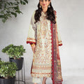 Asim Jofa Asra Festive Ajra-09 Embroidered Lawn 3 Pcs