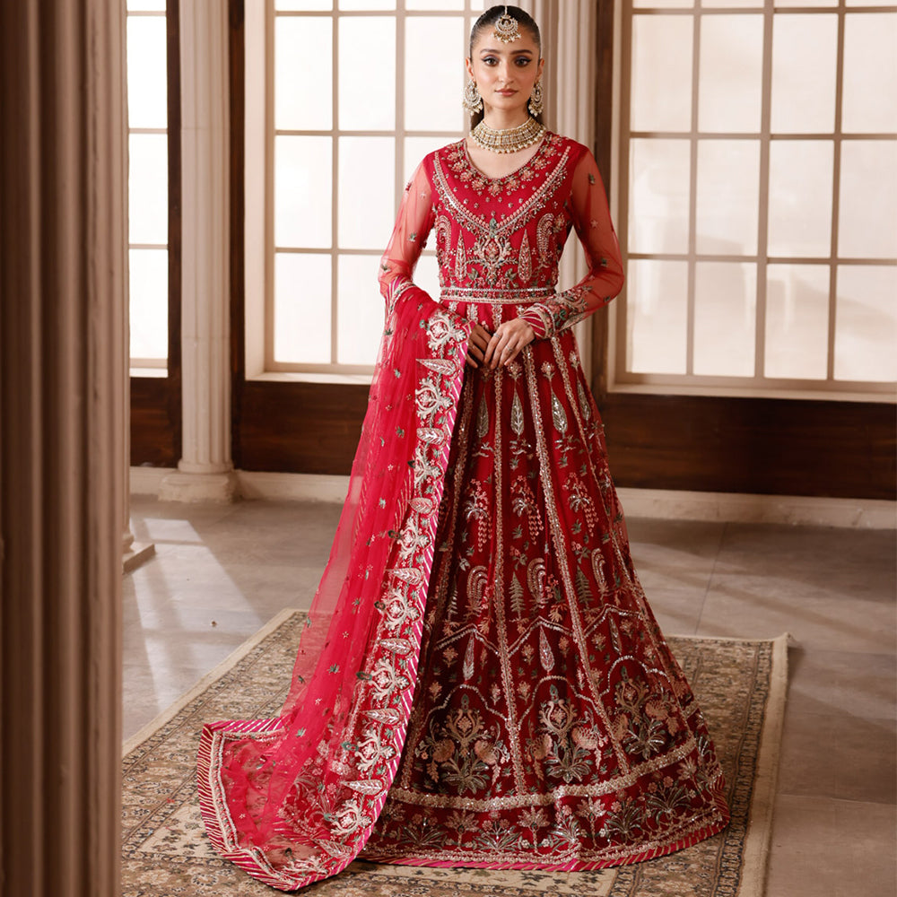 Zeenat By Zebtan Unstitched 3 Piece Luxury Formals Suit-Bahar ZN 05