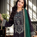Asim Jofa Dhanak Rang Ajcf-21 Embroidered Boski Silk 3 Pcs