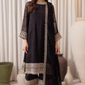 Azure Ensembles Unstitched 3 Piece Festive Formals Collection'2024-Midnight Elegance