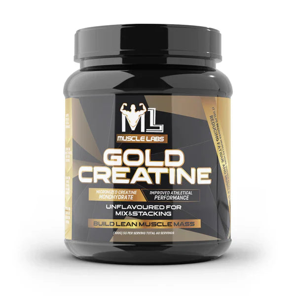 Muscle Labs Gold Creatine Unflavoured 300g 60 Servings