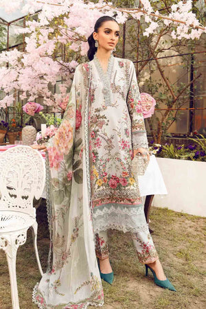 M.Prints By Maria B Unstitched 3 Piece Eid Edit Summer Collection'2025-MPT-05-B
