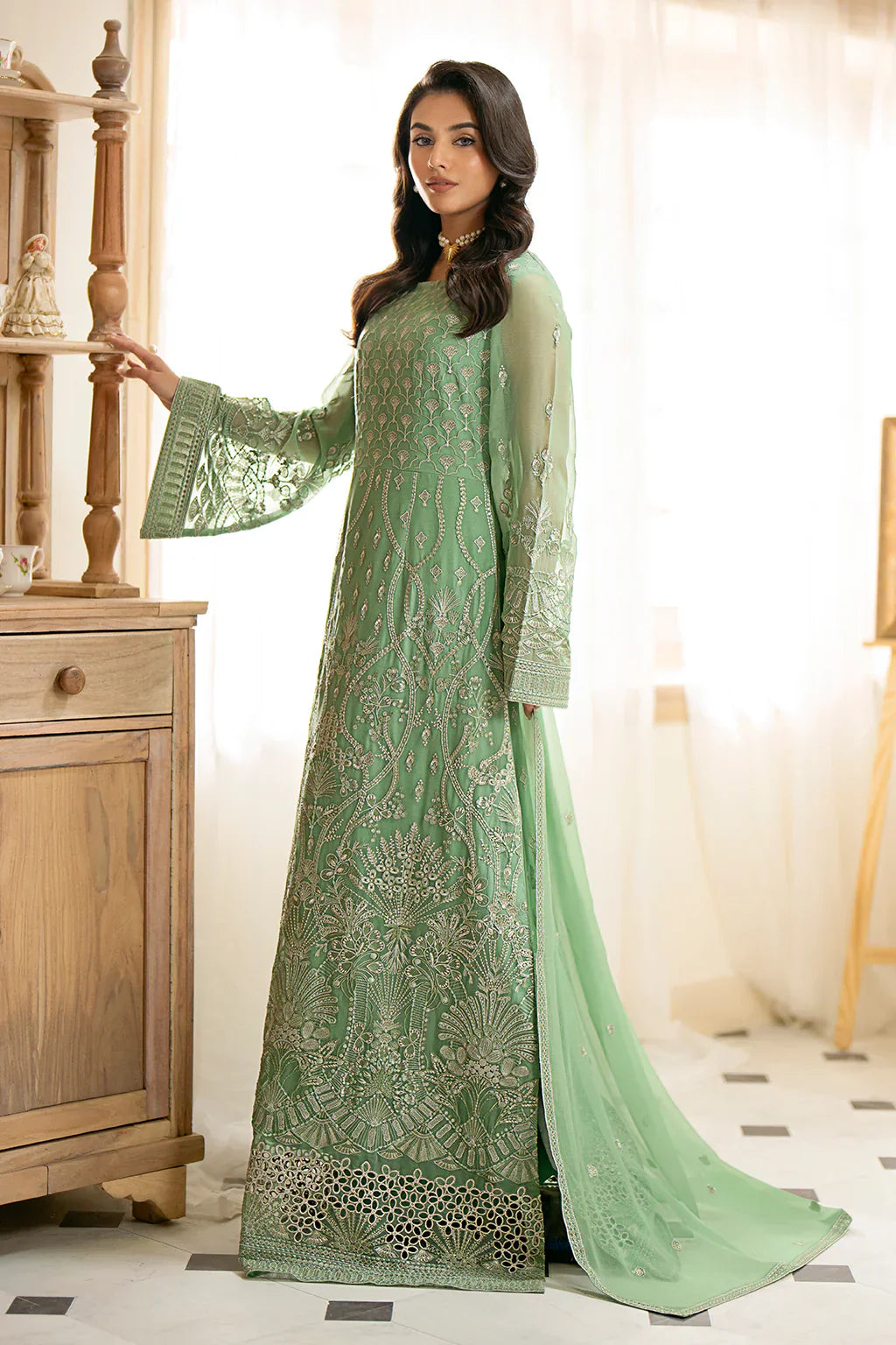 Mehar Bano Kuch Khas By Flossie Chiffon Collection'24 - LUCIA