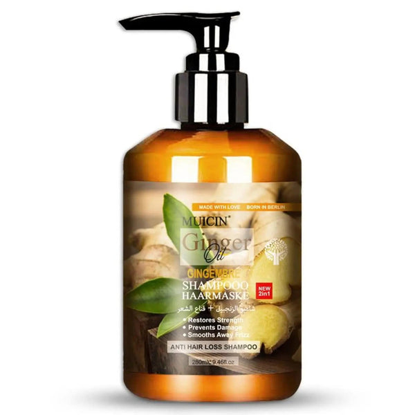 MUICIN - 2 In 1 Ginger Gingembre Shampoo Haarmaske - 280ml - My Store