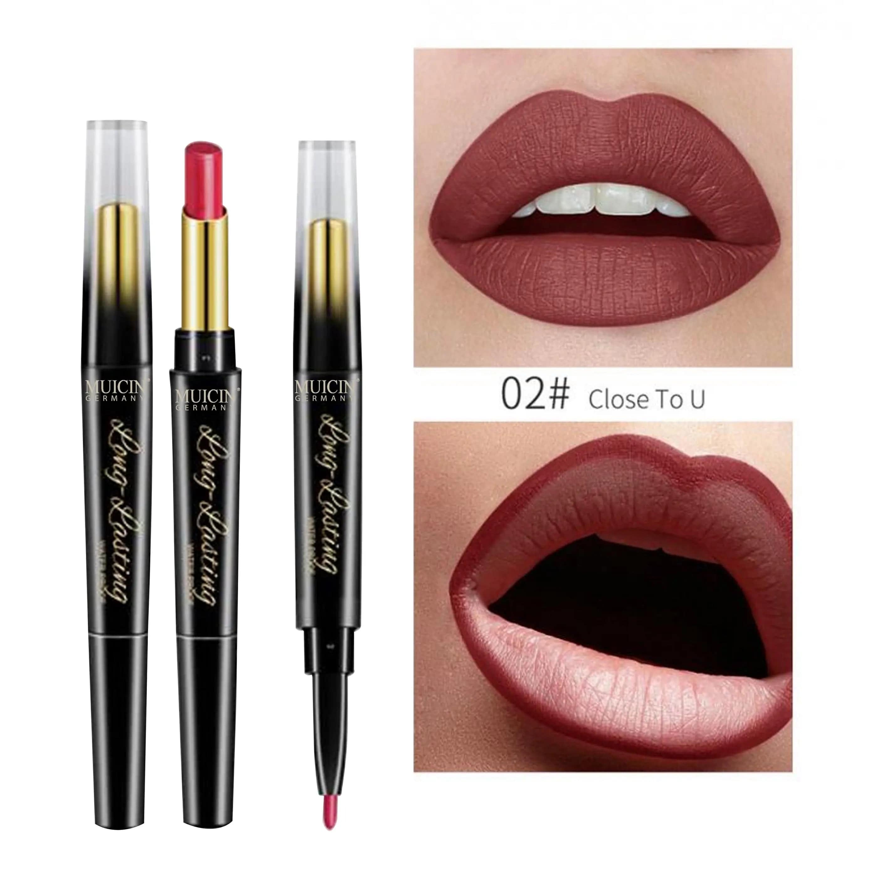 MUICIN - 2 In 1 Lipstick & Lip Liner - My Store
