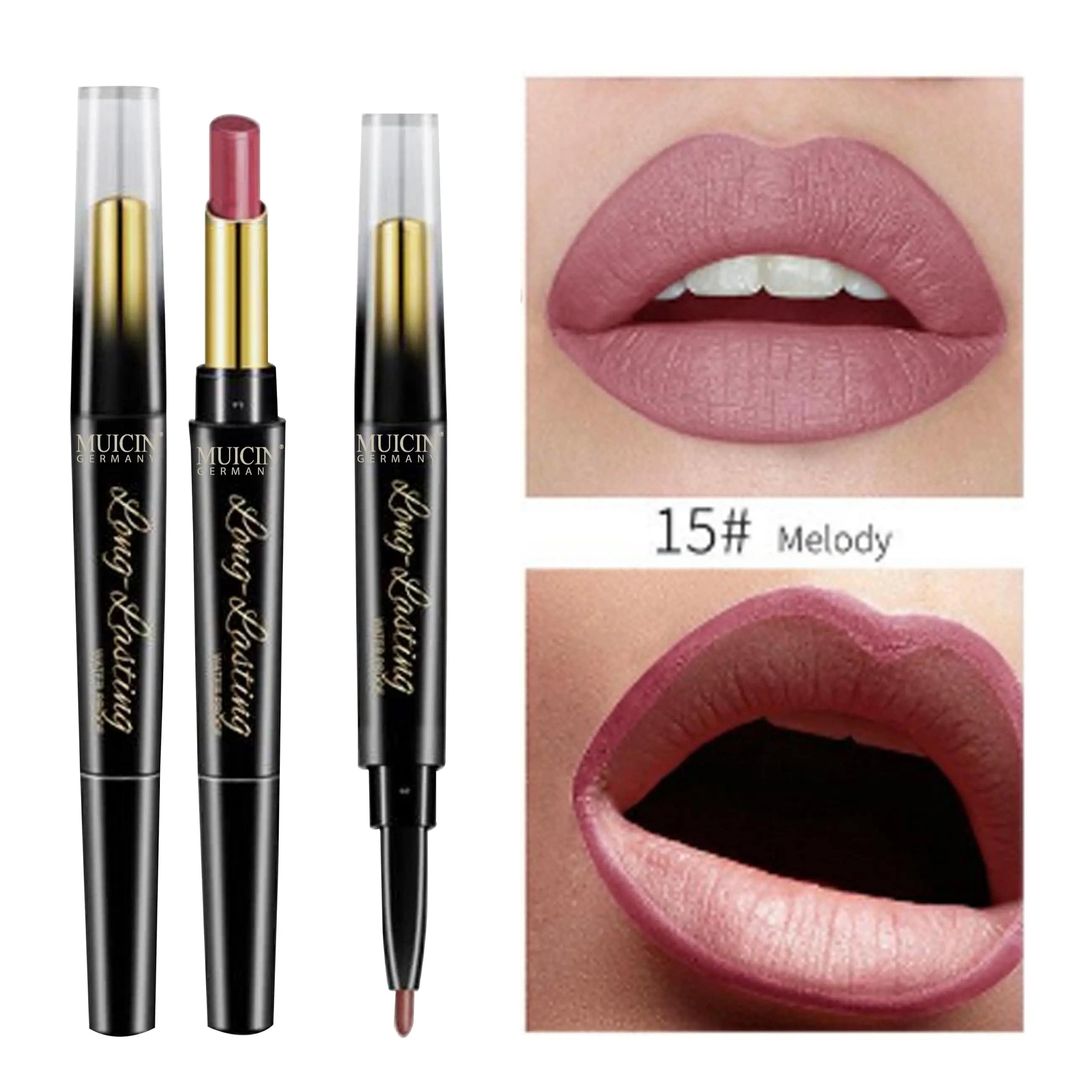 MUICIN - 2 In 1 Lipstick & Lip Liner - My Store