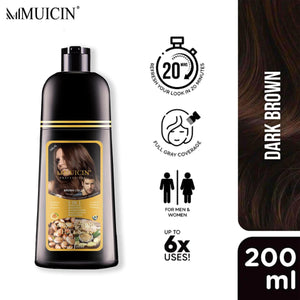 MUICIN - 5 in 1 Hair Color Shampoo With Ginger & Argan Oil - My Store