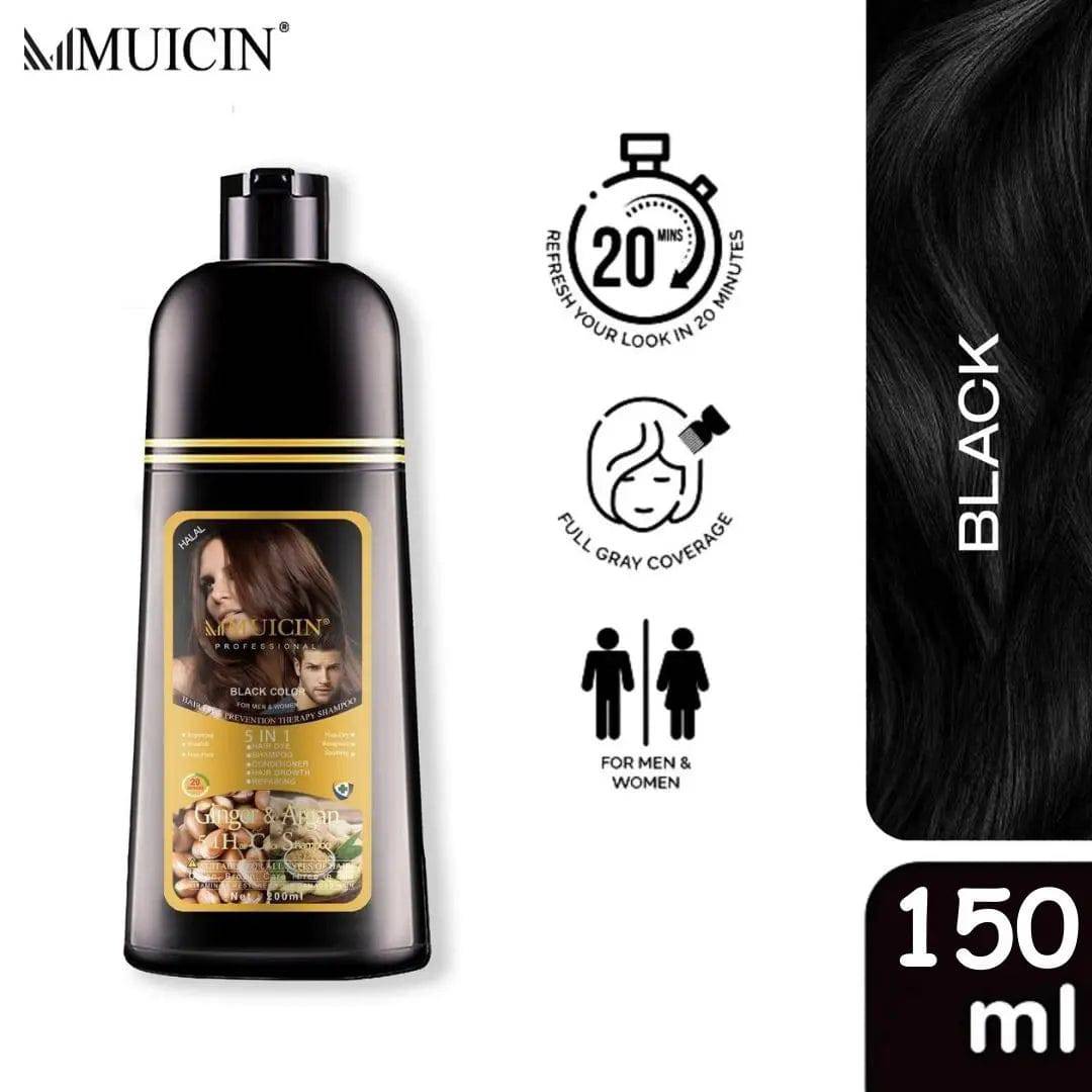 MUICIN - 5 in 1 Hair Color Shampoo With Ginger & Argan Oil - My Store
