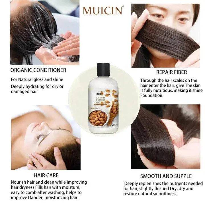 MUICIN - Almond Keratin Protein Treatment Conditioner - 300ml - My Store