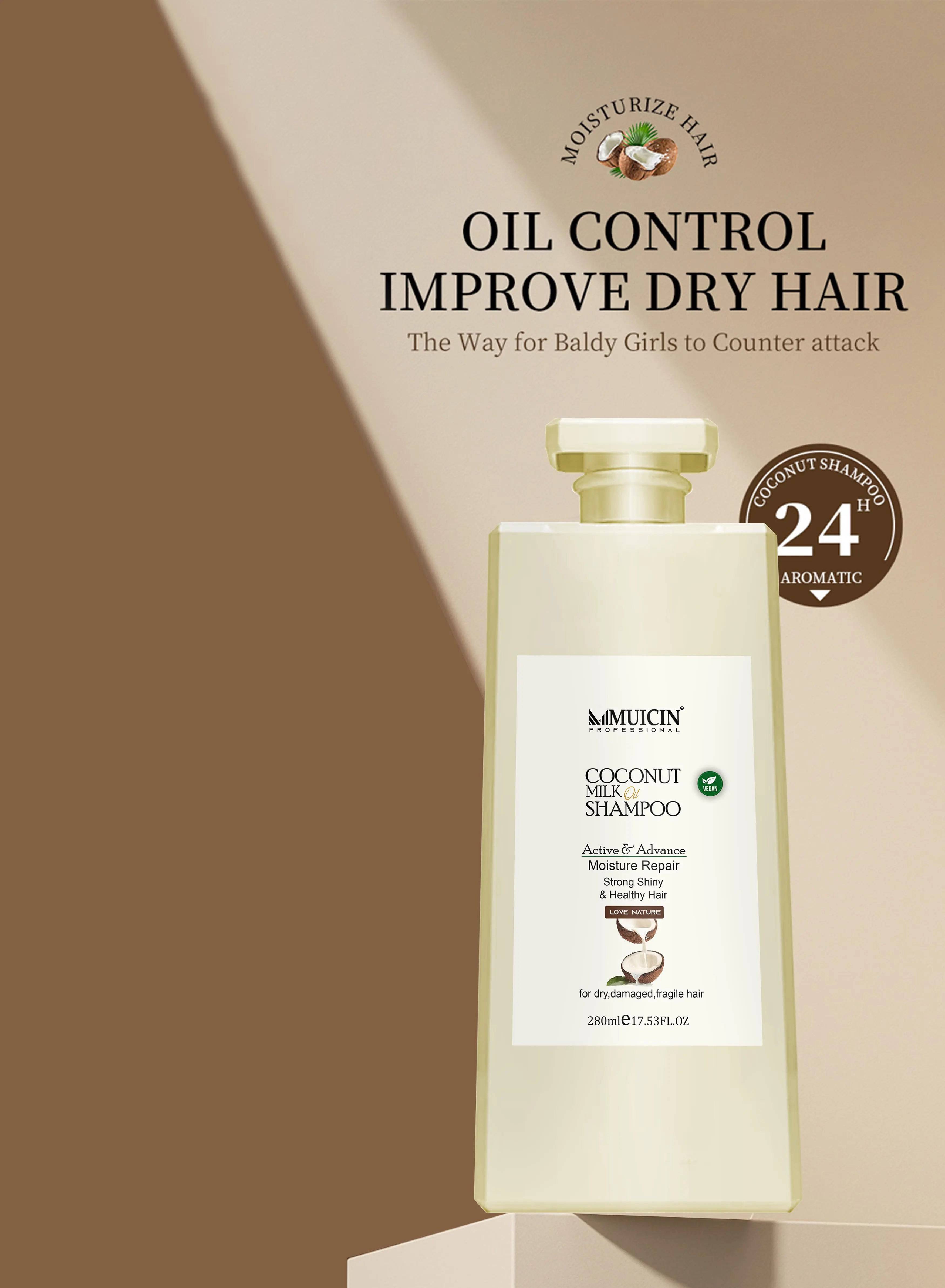 MUICIN - Coconut Milk Hair Shampoo - 280ml - My Store