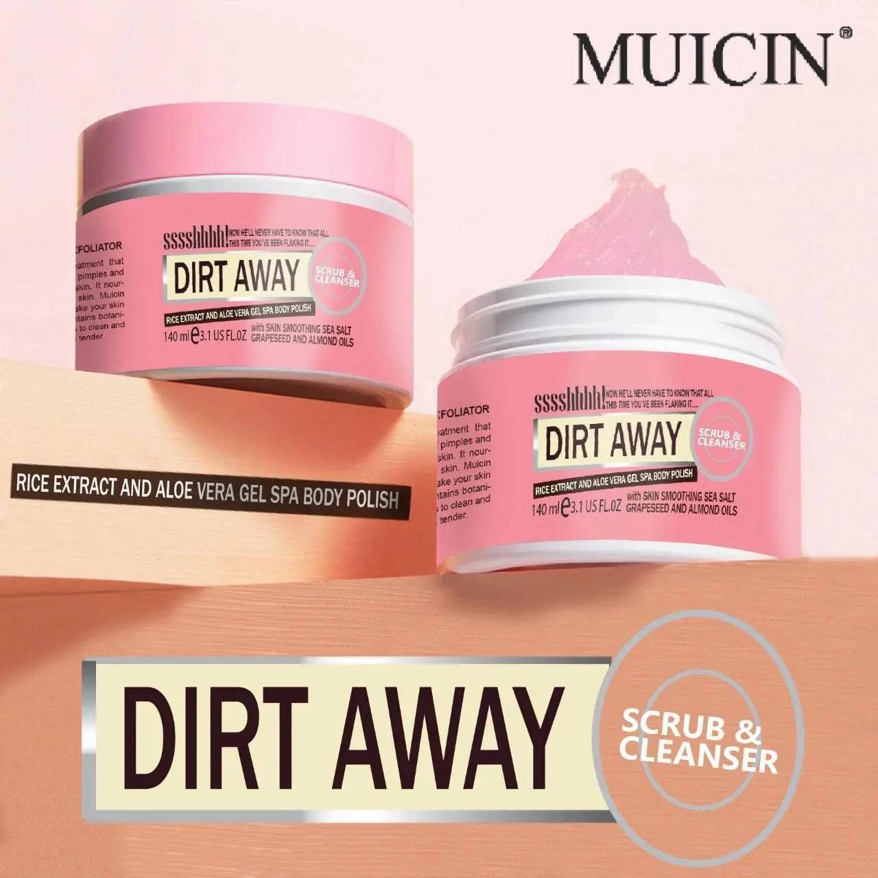 MUICIN - Dirt Away Scrub & Cleanser - 140g - My Store