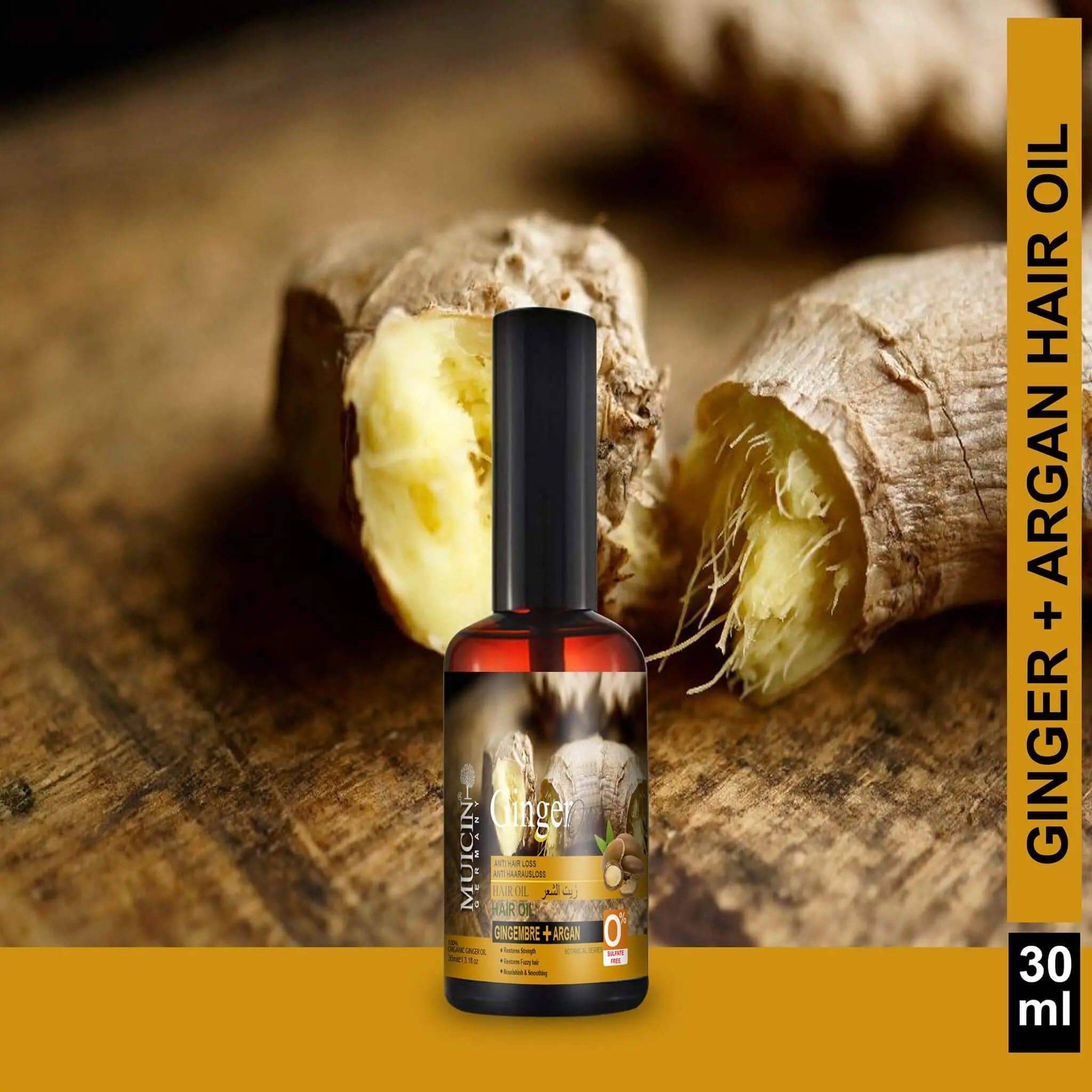 MUICIN - Ginger & Argan Hair Oil - My Store